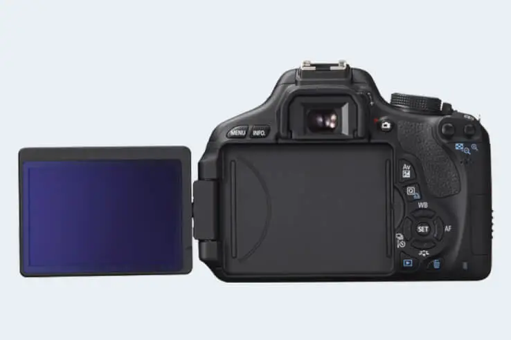 articulated screen