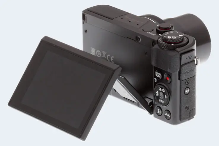 articulated screen