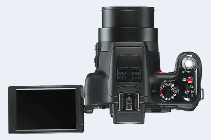 articulated screen