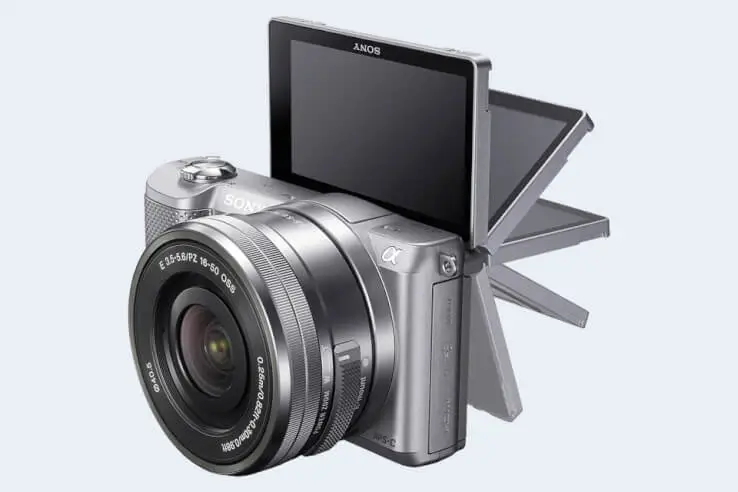 articulated screen
