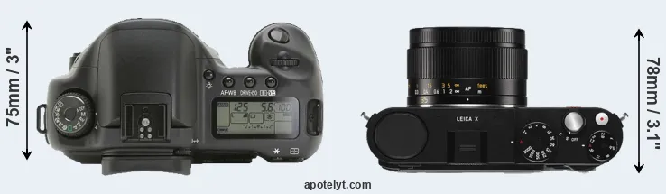 Compare 10D versus X Typ 113 top