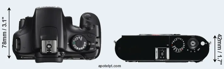 Compare 1100D versus M Typ 240 top