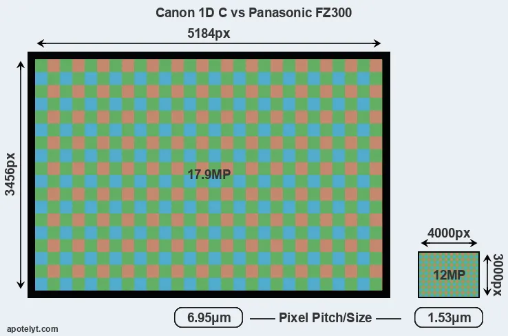 1DC versus FZ300 MP