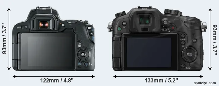 Comparison 200D or GH3 rear