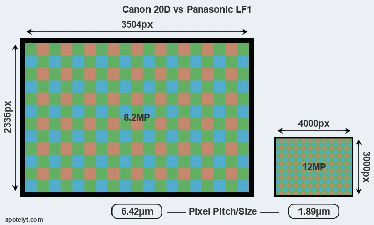 20D versus LF1 MP