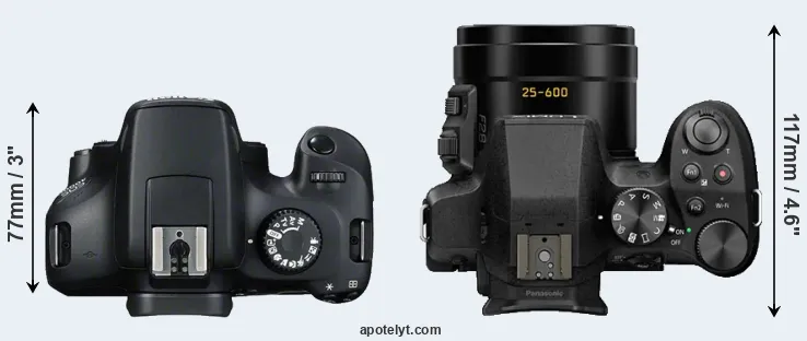 Compare 4000D versus FZ330 top