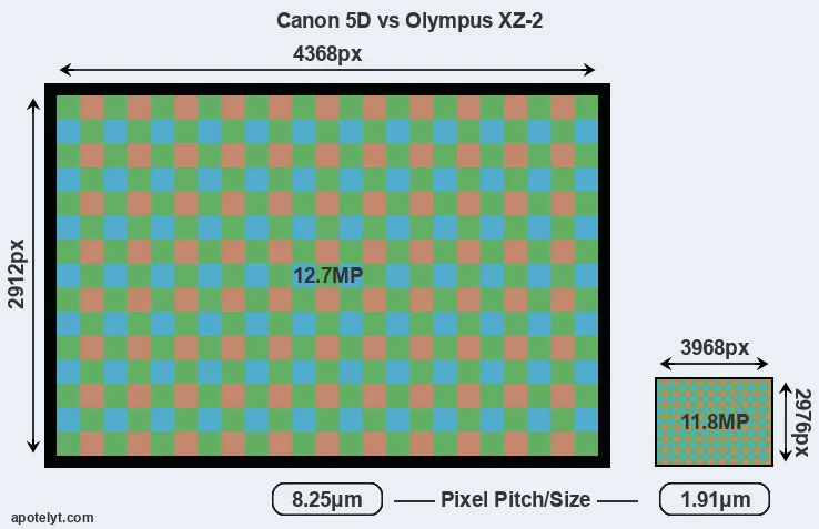 5D versus XZ-2 MP