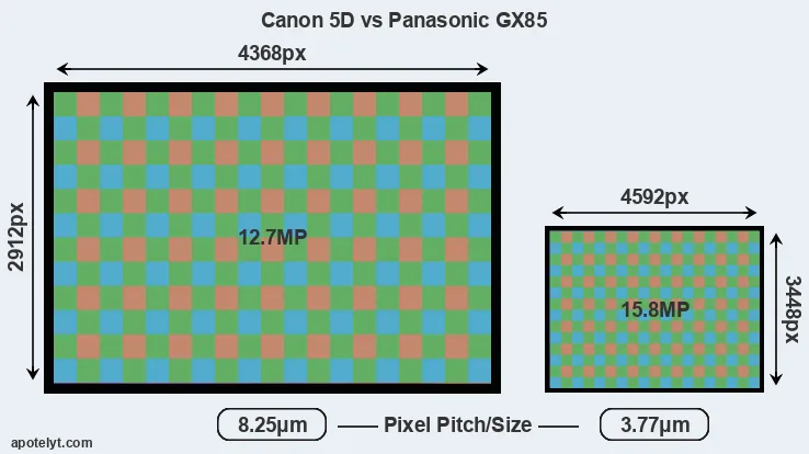 5D versus GX85 MP