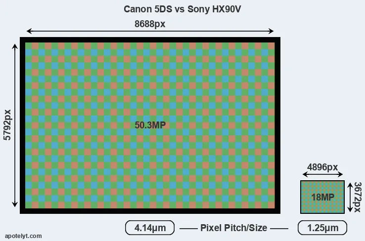 5DS versus HX90V MP
