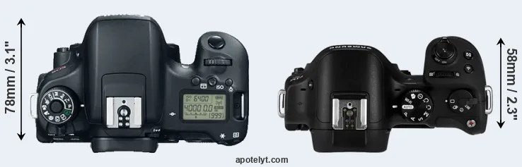 Compare 760D versus NX30 top