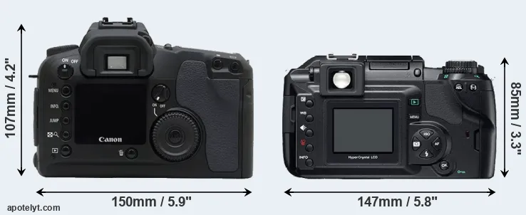 Comparison D30 or E-300 rear