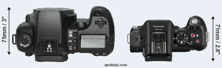 Compare D30 versus G5 top