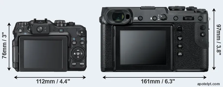Comparison G12 or GFX 50R rear