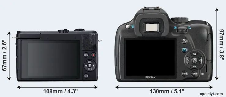 Comparison M200 or K-50 rear