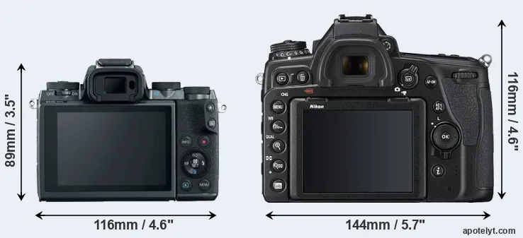 Comparison M5 or D780 rear