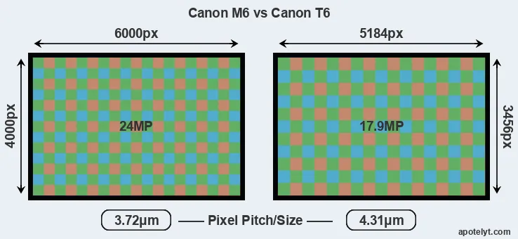 M6 versus T6 MP