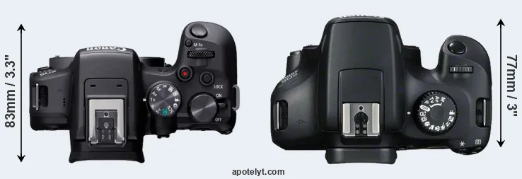 Compare R10 versus T100 top