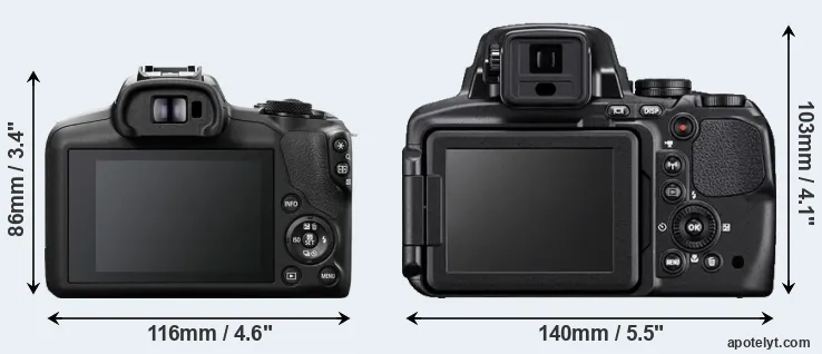 Comparison R100 or P900 rear