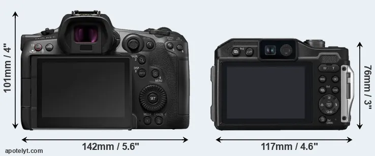 Comparison R5 C or FT7 rear