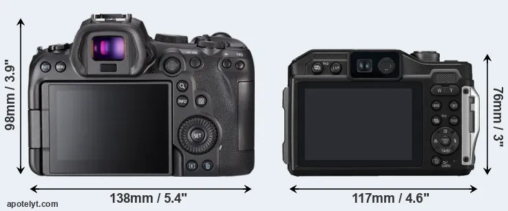 Comparison R6 or FT7 rear