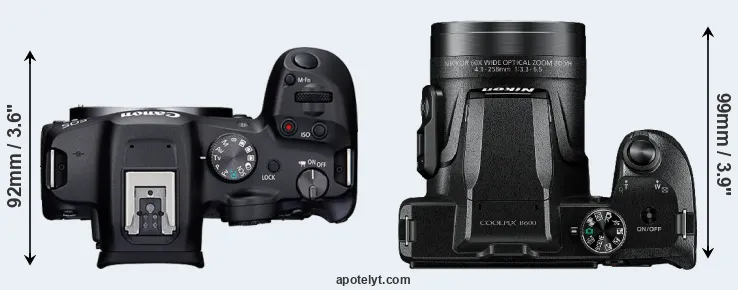 Compare R7 versus B600 top