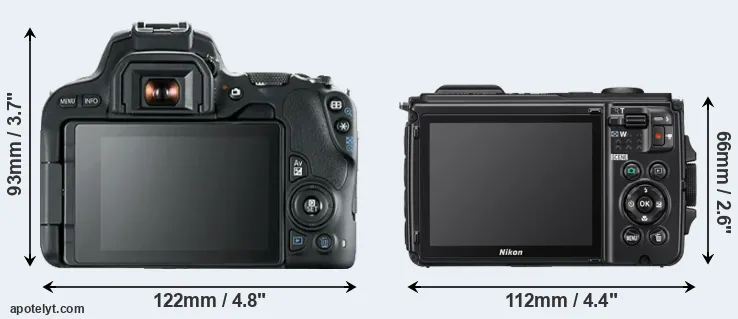 Comparison SL2 or W300 rear