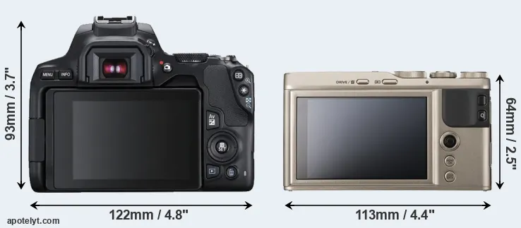 Comparison SL3 or XF10 rear
