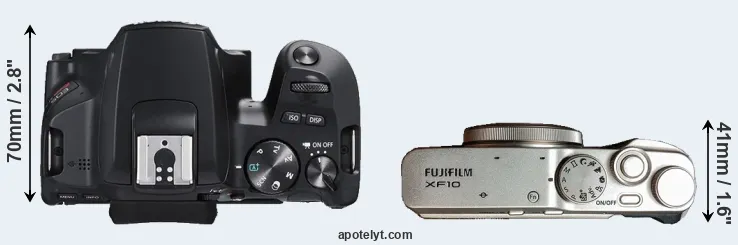Compare SL3 versus XF10 top