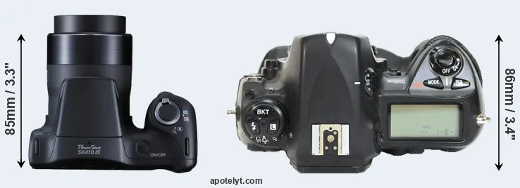 Compare SX410 versus D2H top
