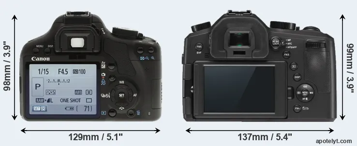 Comparison T1i or V-LUX Typ 114 rear
