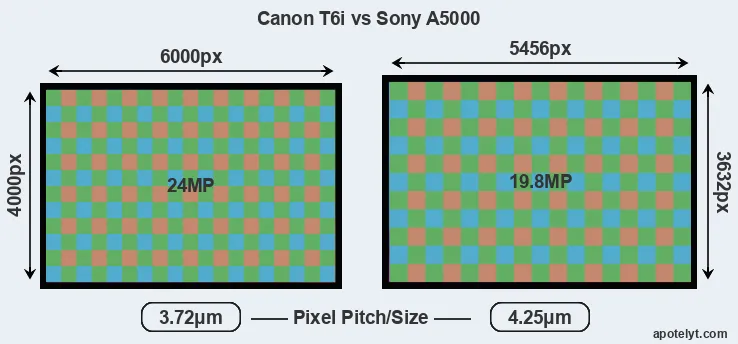 T6i versus A5000 MP