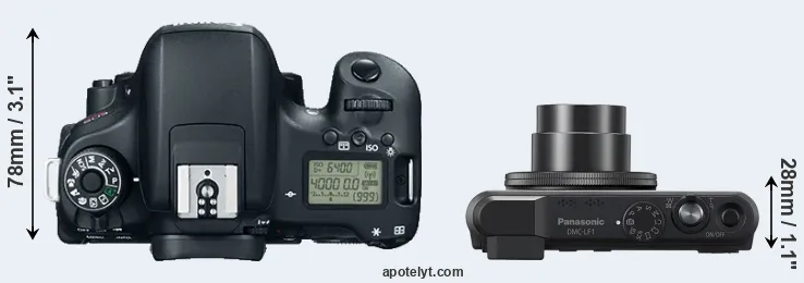 Compare T6s versus LF1 top