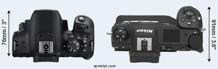 Compare T8i versus Z9 top