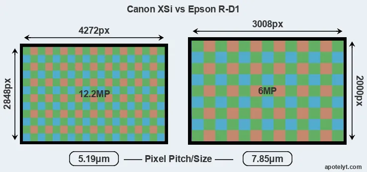 XSi versus R-D1 MP