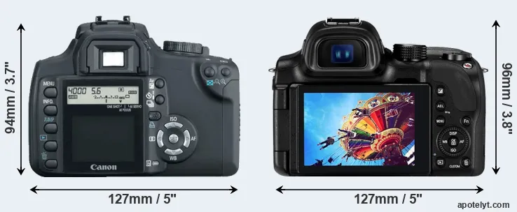 Comparison XT or NX30 rear