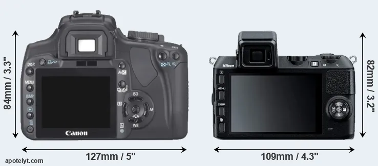 Comparison XTi or V2 rear