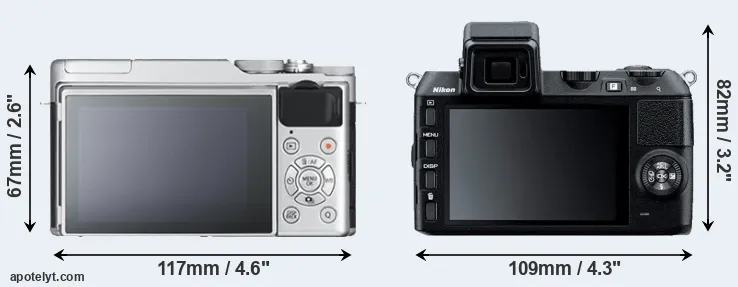 Comparison X-A10 or V2 rear