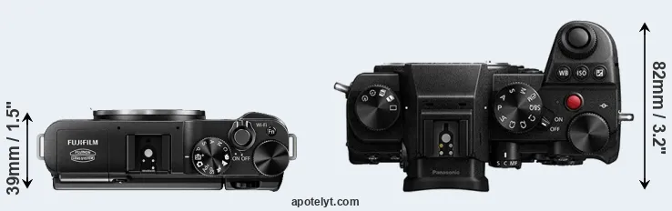 Compare X-M1 versus S5 top