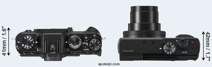 Compare X-T20 versus ZS80 top