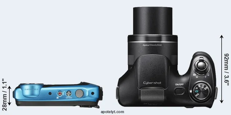 Compare XP130 versus H300 top