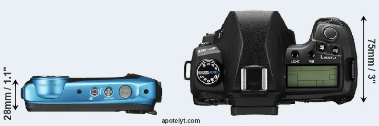 Compare XP140 versus E-30 top
