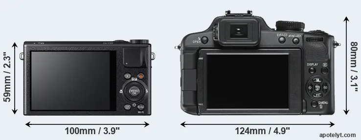 Comparison XQ2 or V-LUX 2 rear