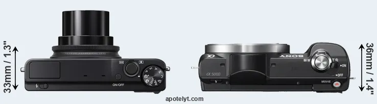 Compare XQ2 versus A5000 top