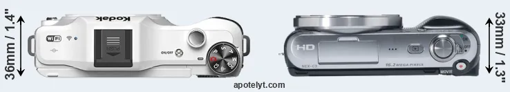 Compare S-1 versus NEX-C3 top