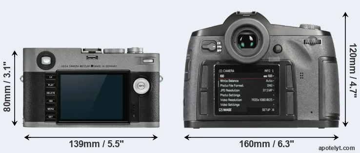 Comparison M-E Typ 240 or S-E Typ 006 rear