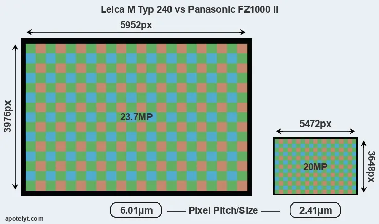 M Typ 240 versus FZ1000 II MP