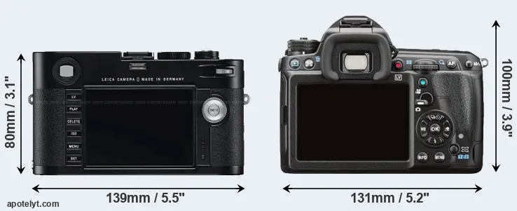 Comparison M Typ 240 or K-3 II rear