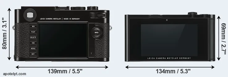 Comparison M Typ 262 or TL rear