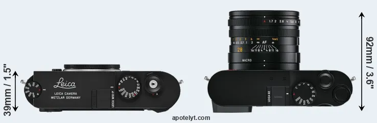 Compare M10-P versus Q2 top