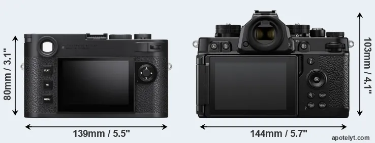 Comparison M11 or Zf rear